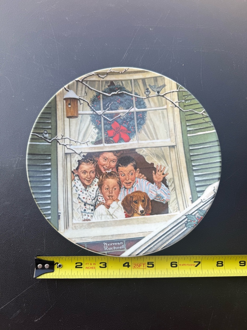 Vintage 1980 Norman Rockwell Collection "Surprises for All" Christmas Edition